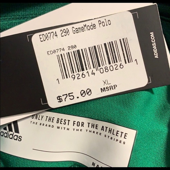 Men's adidas Green Ohio Bobcats XL - Picture 5 of 6